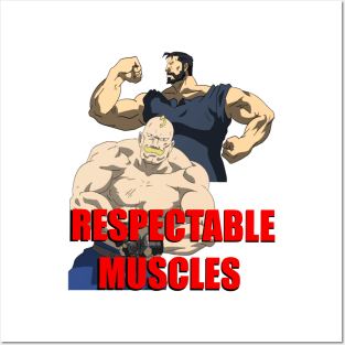 Respectable Muscles Posters and Art